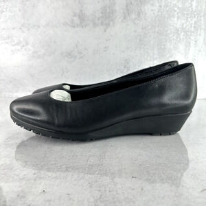 SR Max Bristol Women's 7 M Black Shoes Wedge Slip Resistant Work Shoe